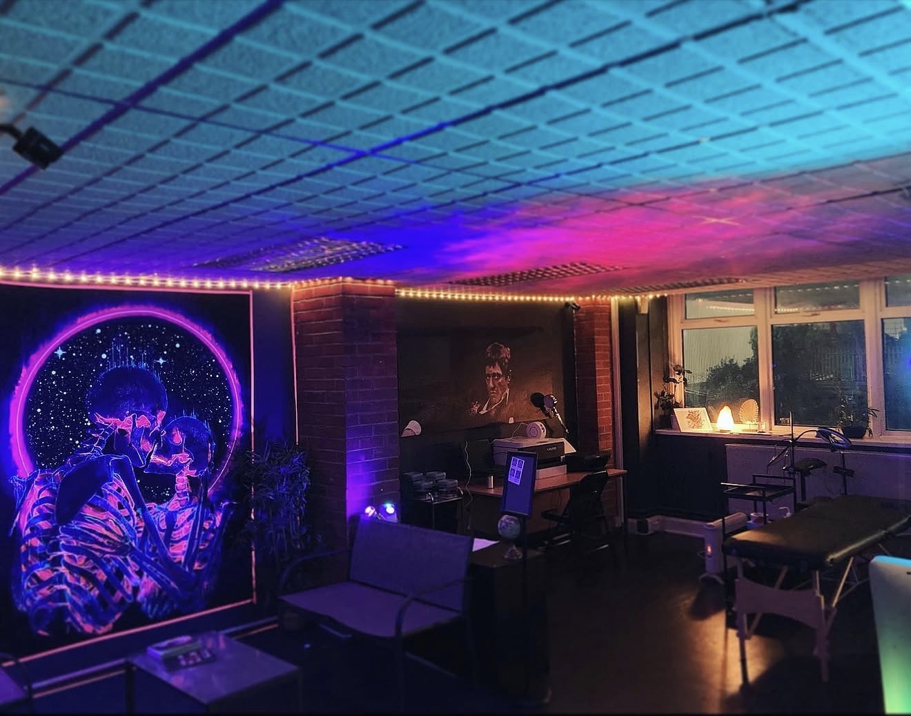 The Fresh Prince of Ink private tattoo studio interior in Barking, London